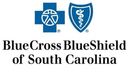 Logo Recognizing Coastal Podiatry Associates's affiliation with BlueCross BlueShield